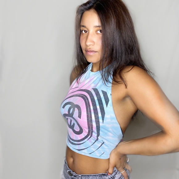 Stüssy Upcycled Halter Top - Picture 2 of 3